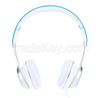   Foldable Over Ear 3.5mm Aux Earphone Headphones Stereo Bass Music Headset Wired for iPhone Samsung PC Computer Tablet Notebook