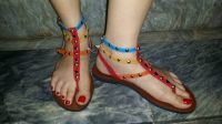 Multi-colored Sandals