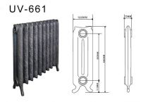 Cast iron radiadory