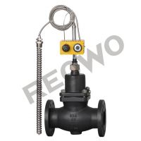 Self-operated temperature (heating type) control valve