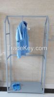 metal coat rack shoes rack hanging clothes stand display shoes