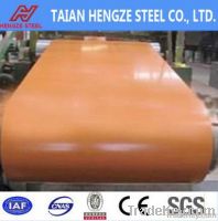 House roofing material from China Colorful zinc coated steel coils