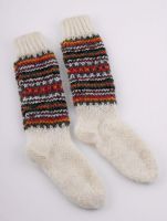 Warm Hand Knitted Woolen Socks For Women