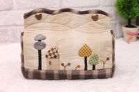 Scenery Tissue Box  Diy Patchwork Material Kit Sewing Kit