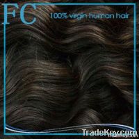 Natural Color 100% Russian Virgin Human Hair Weft