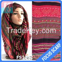 Aztec tribal women hijab scarf, hot hijab sexy muslim scarf