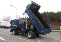 Hyundai truck, truck, dump, cargo truck