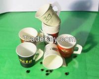 Paper Cup making and Handle Sticking Machine