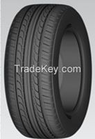 Whole grip design all-season car tires with excellent control and traction performance
