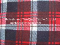 100% cotton dyed yarn flannel C 32S*12S 40*42 59"