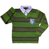 boys lapel sweater with long sleeve