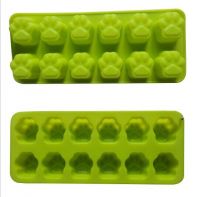 12 pam printed silicone cake mold