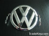 VW chromed Sign