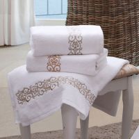 Wholesale Embroidered Bath Towels