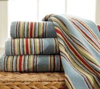 Wholesale striped Bath Towels