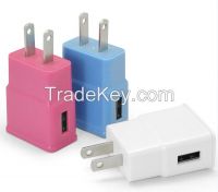 2.1A Dual USB Portable Fast Travel USB Mobile Phone Charger