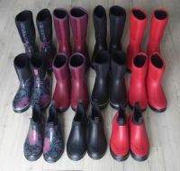 Various of Womens neoprene rubber rain boot, waterproof neoprene boot, 3
