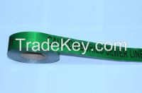 Detectable marking tape Caution water line buried tape