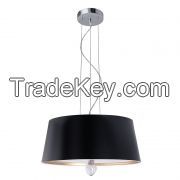 Modern kitchen room decorative lighting fixture with plastic shade