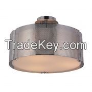 2014 Cheap Wholesale Price Ceiling Lights With Chrome Shade And Acrylic Bottom