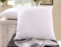 hotel white down cushion