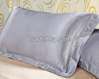 gray pillow case