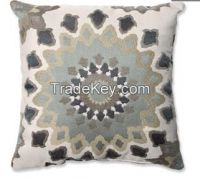 graphic print polyester throw pillow