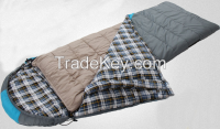 Synthetic envelope sleeping bag