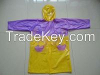 Beautiful Raincoat with picture for girl