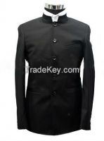 men's formal suits with Zhongshan Collar