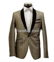 high quality men's skinny fit suit coat