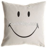 Ghost Smiley Pillow