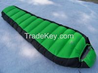Extreme cold weather sleeping bag / high quality duck down sleeping bag