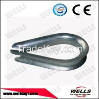 US Type Heavy Duty Wire Rope Thimbles