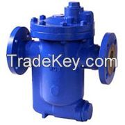 Inverted bucket steam trap