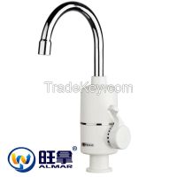 electric hot water tap chrome plated faucet kitchen mixer