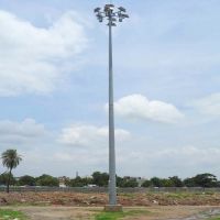 Cheap high mast Galvanized steel Pole