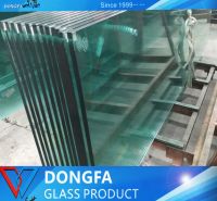 Economical high quality toughened glass for commercial building