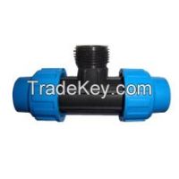 PP Compression Fittings, Compression Fittings for water supply HDPE Fitting PP Compression Fittings for Universal Transition(Male Threaded Adaptor) /PP Fittings/PP Compression Fittings for Irrigation/Push-fit PP Fittings