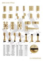 Brass Door Hinges & Door stoppers