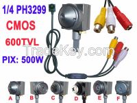 600TVLHD Mini Professional Super Tiny CCTV Camera Pinhole Sharp Screws Button Wide ATM Specialty CMOS  Video Surveillance Hidden Security Lens DVR 205AV