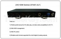 4K 4x1 HDMI Switch with Audio outputs