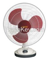 14'' rechargeable fan with light for home use protable