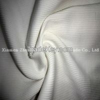 Cotton Lycra 3x3 Rib Fabric White