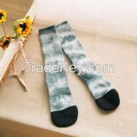 Fashionable sublimation printing socks
