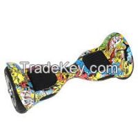 10 INCH OUTDOOR SELF BALANCING ELECTRIC SCOOTER PAD - GRAFFITI