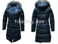 Lady down coat with hood