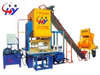 Condition	New Type	Paving Block Making Machine Brick Raw Material	Concrete Processing	Brick Production Line Method	Hydraulic Pressure Automatic	Yes Capacity	5500 bricks/day Place of Origin	Shanghai, China (Mainland) Brand Name	HY Model Number	HY-200K Volt