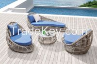 Resin wicker patio furniture