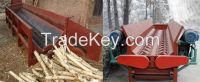 Wood peeling machine